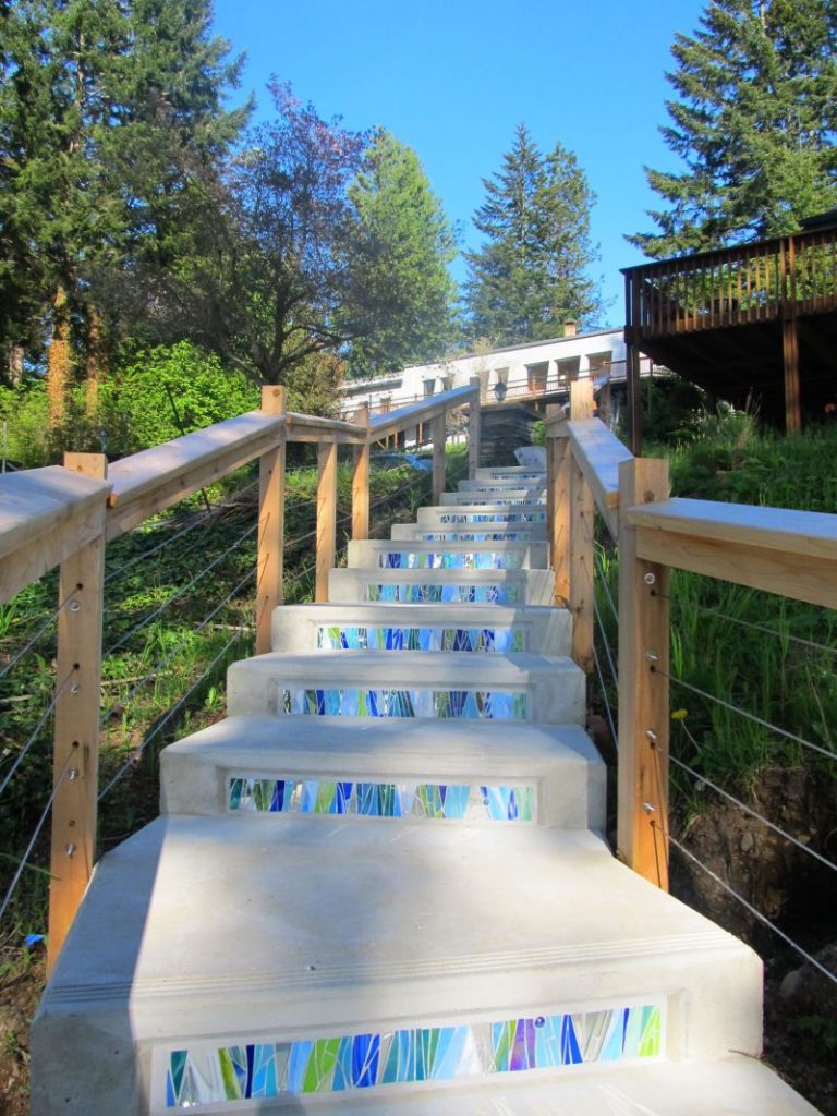 Mosaic Riser Flowing Stair Risers – JKMosaic