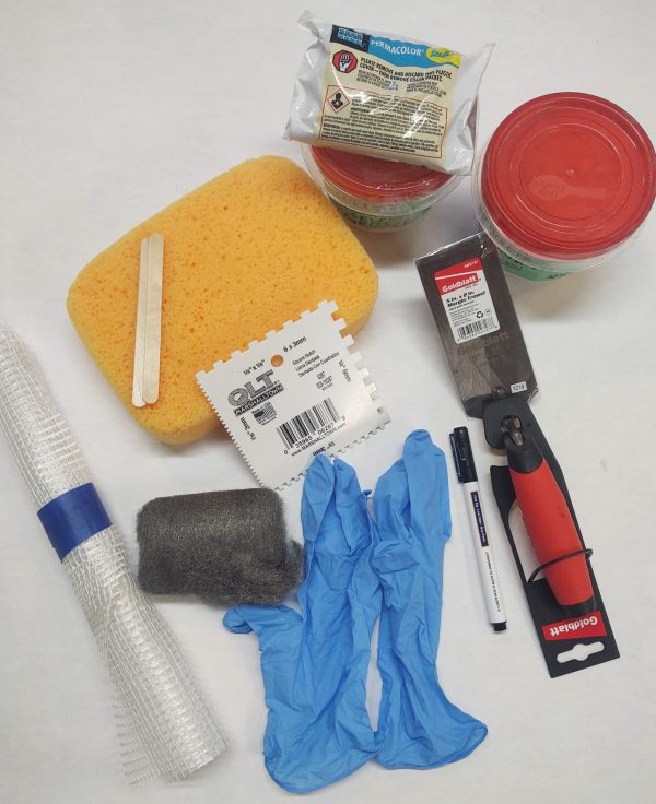 Supply kit for Professional Mosaic Installation