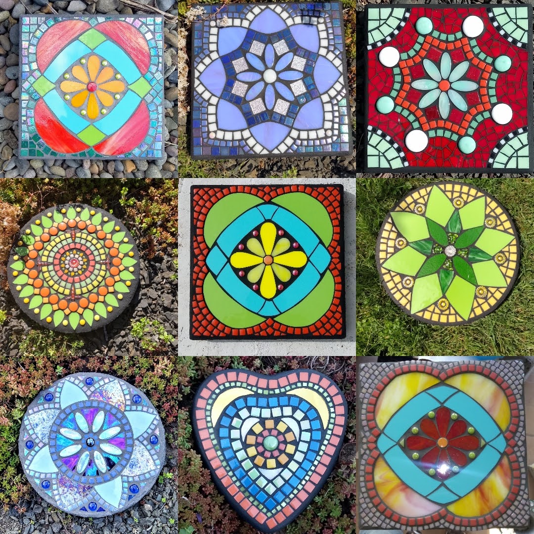 29+ Mosaic Stepping Stone Patterns Free